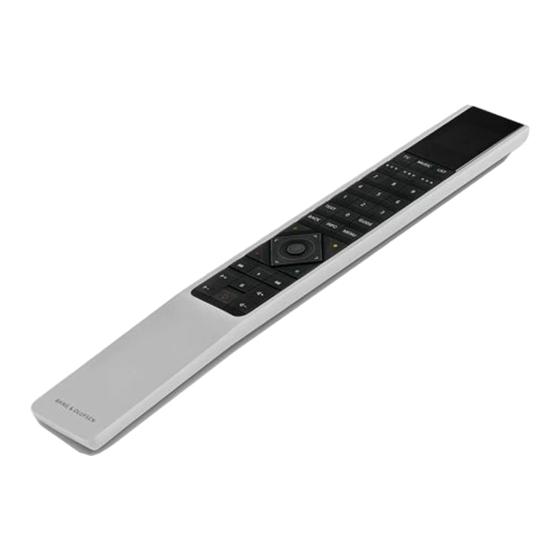 Bang & Olufsen BeoRemote One Manual Del Usuario