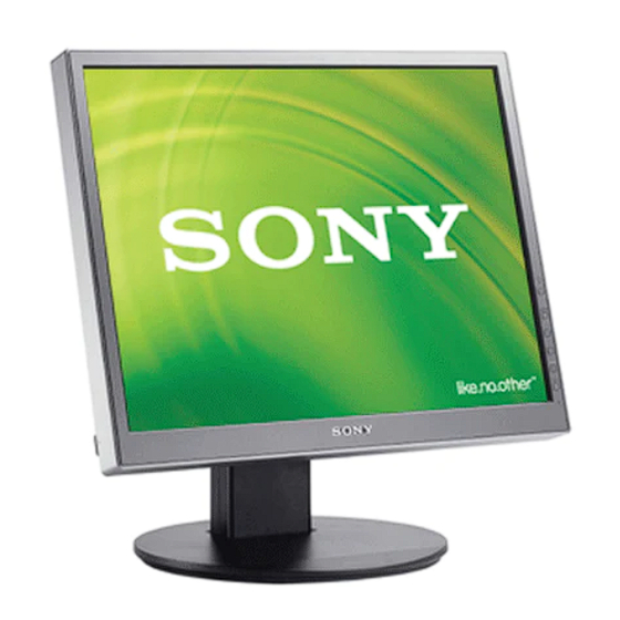 Sony SDM-S205 Serie Guía De Instalación Rápida