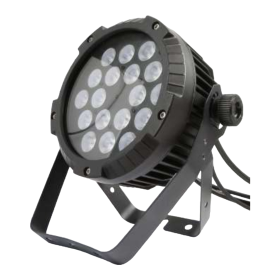 Beamz BWA 418 Aluminium LED PAR Manual De Instrucciones