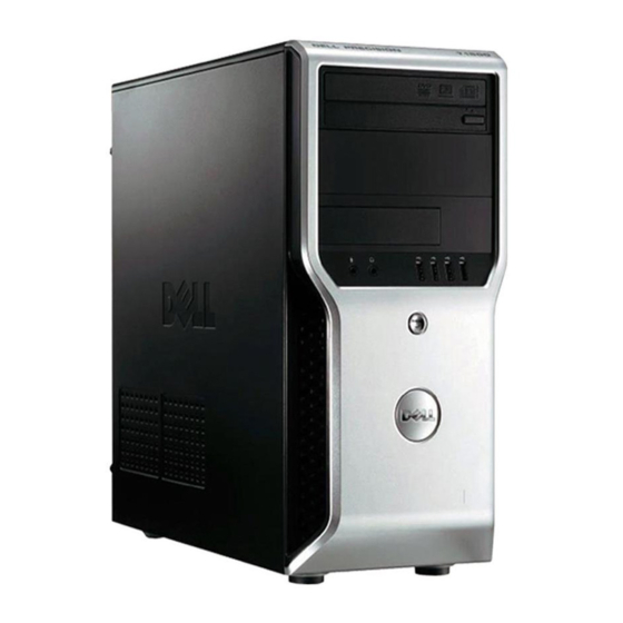 Dell Precision T1500 Manual De Servicio