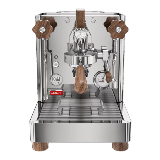 Lelit Pro Serie Manual De Instrucciones