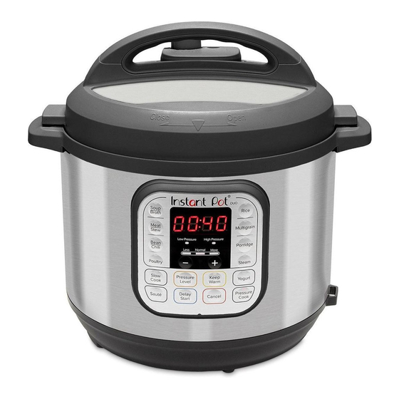 Instant Pot DUO 60 Guía De Inicio