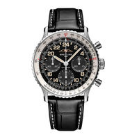 Breitling NAVITIMER B02 CHRONOGRAPH 41 COSMONAUTE Instrucciones De Uso