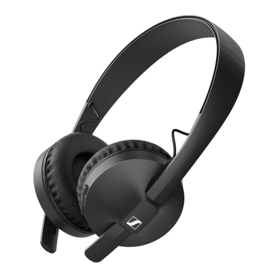 Sennheiser HD 250BT Instrucciones De Montaje