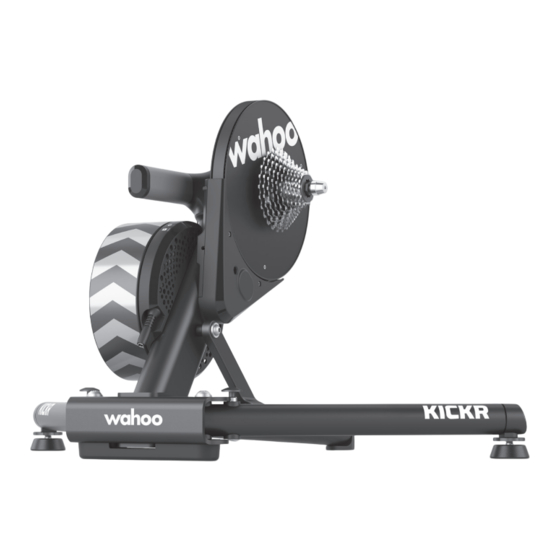 Wahoo Kickr Manual Del Usuario