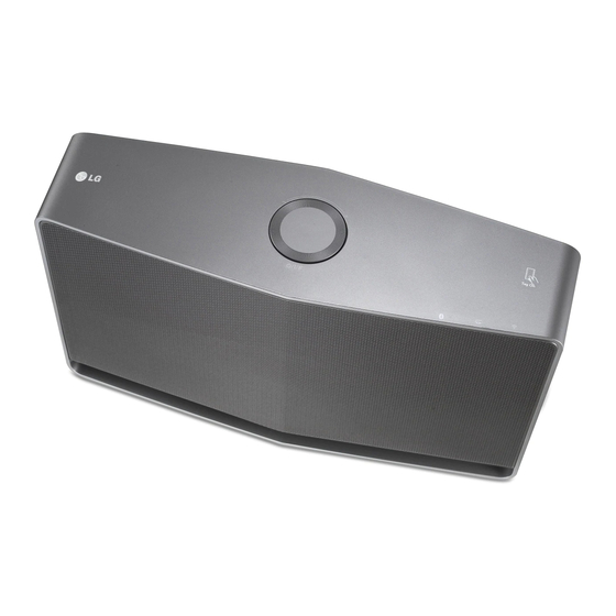 LG Music flow H5 Manual Del Propietário