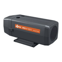 BUSCH Seco SD 1010 C Manual De Instrucciones