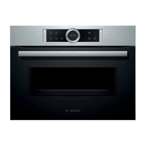 Bosch CFA634GS1 Instrucciones De Uso