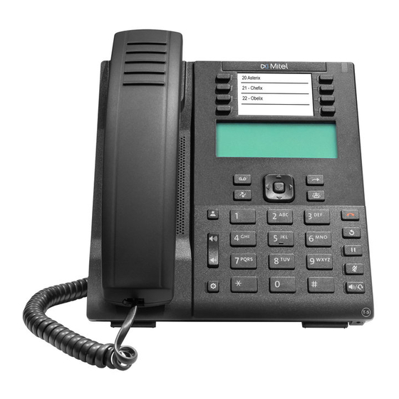 Mitel MIVOICE 6910 Guía De Referencia Rápida
