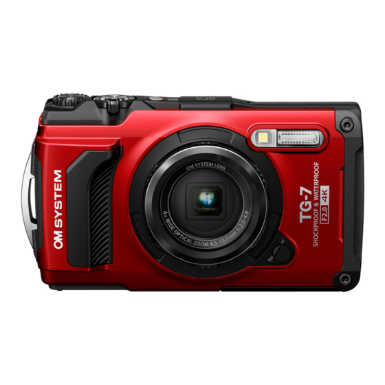 OM SYSTEM TG-7 Manual De Instrucciones