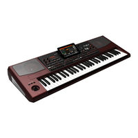 Korg Pa1000 Guía Rápida