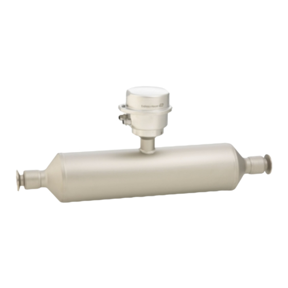 Endress+Hauser Proline Promass I 100 Manual De Instrucciones