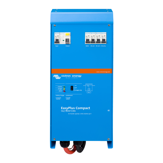 Victron energy EasyPlus Manual