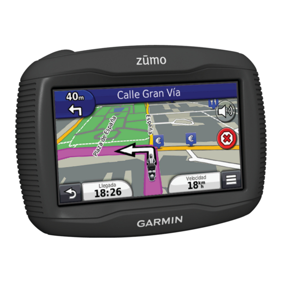 Garmin zumo 300 Serie Manual Del Usuario