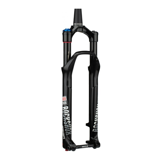 RockShox Bluto Serie Manual De Mantenimiento