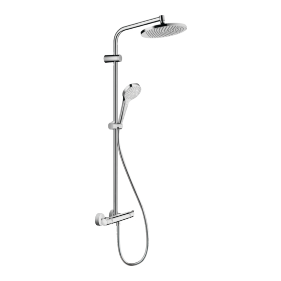 Hansgrohe LMH S Showerpipe 240 26769000 Manuales