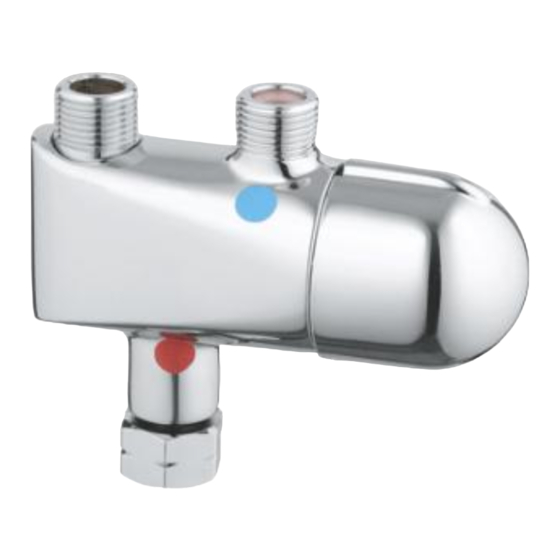 Grohe Grotherm Micro 34 023 Manual Del Usuario