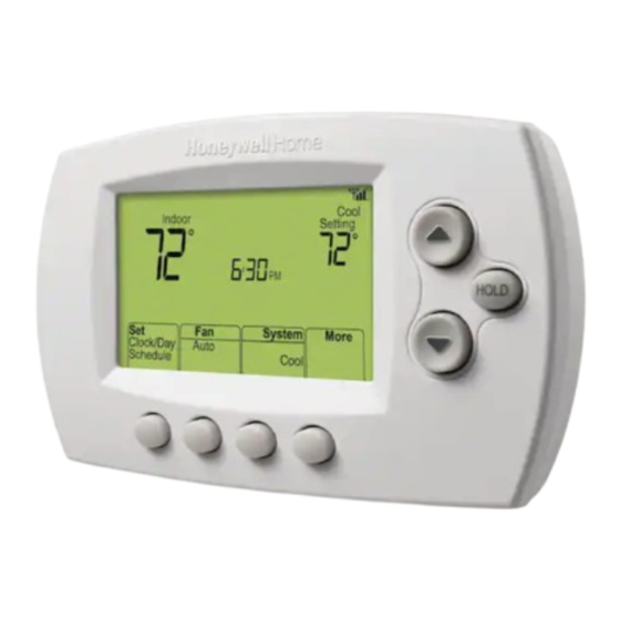 Honeywell Home Smart Serie Guia Del Usuario
