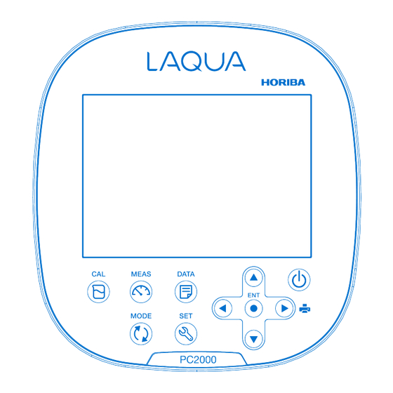 horiba LAQUA-PH2000 Manual De Instrucciones