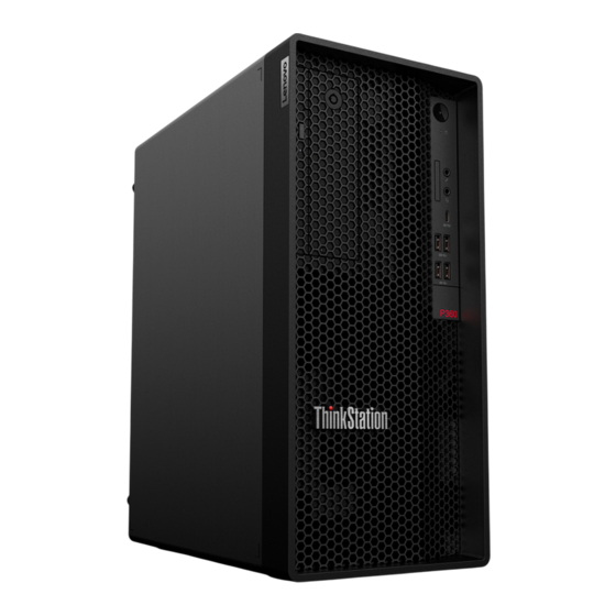 Lenovo ThinkStation P360 Tower Guia Del Usuario