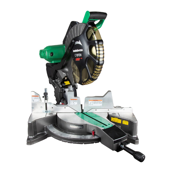 Metabo HPT C 12LDH Manuales