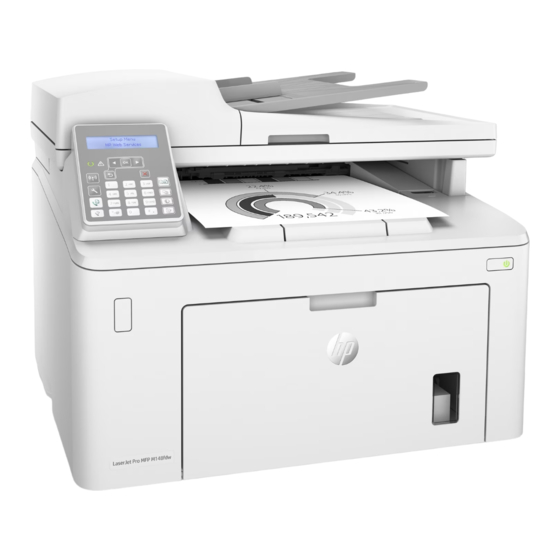 HP LaserJet Pro MFP M148 Guía De Introducción