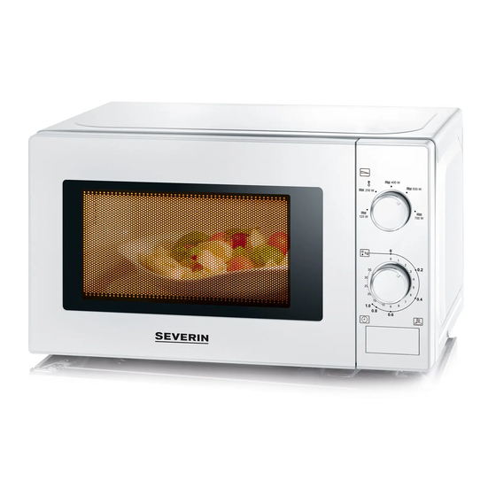 SEVERIN MW 7890 Manual De Instrucciones