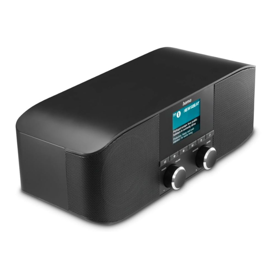 Hama DIR3030BT Instrucciones De Uso