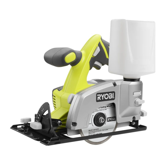 Ryobi P580 Manual Del Operador