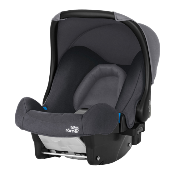 Britax BABY-SAFE Manuales