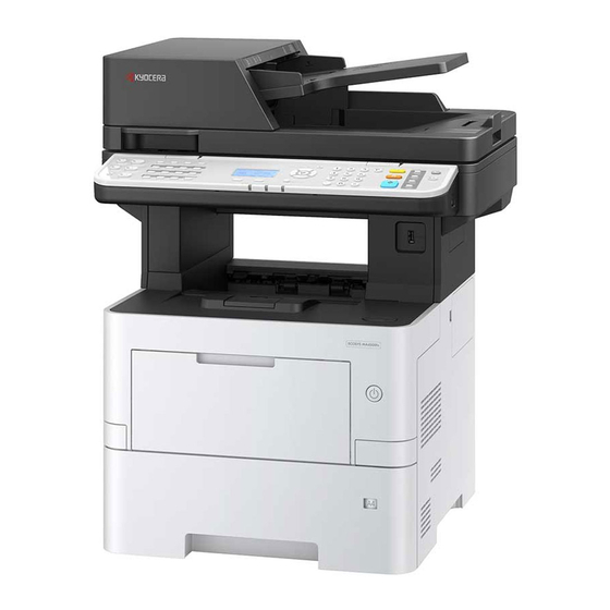 Kyocera ECOSYS MA4500fx Guía Rápida