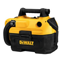 DeWalt DCV580 Manual De Instrucciones