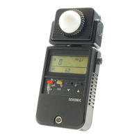 Sekonic DIGIFLASH L-458 Manual De Instrucciones