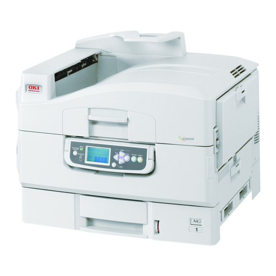 Oki C9600 Guía Para El Usuario