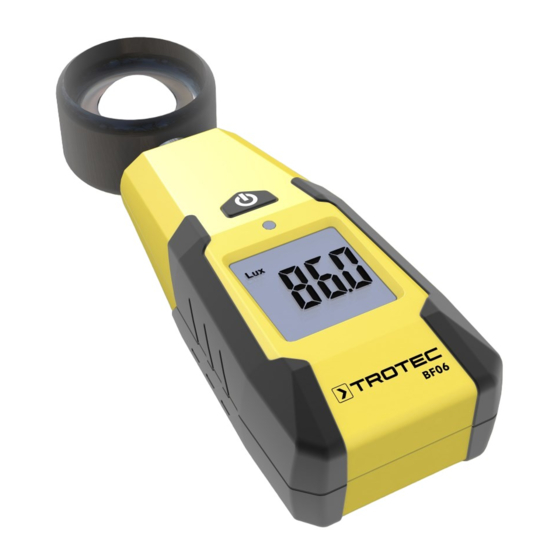 Trotec BF06 Manual De Instrucciones