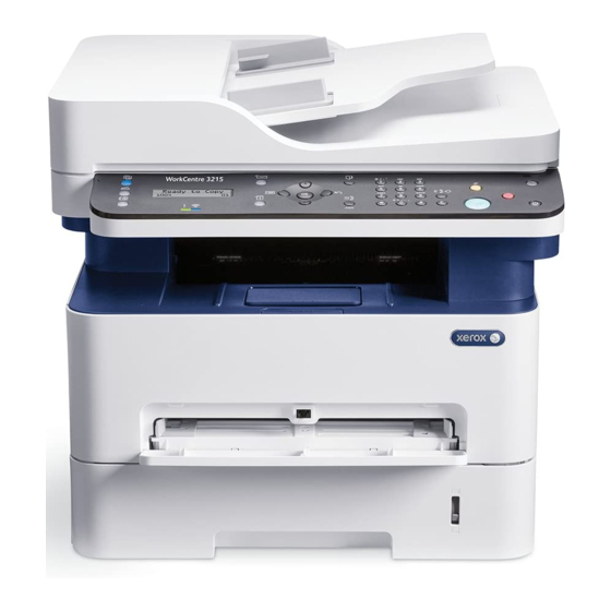 Xerox WorkCentre 3215 Guía De Uso Rápido