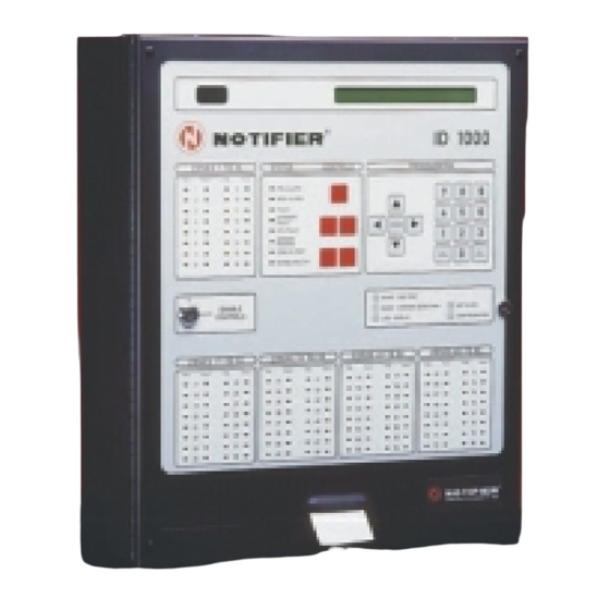 Notifier ID1000 Serie Manual De Funcionamiento