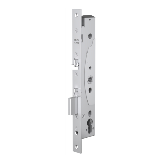 Abloy CERTA EL418 Manual Del Usuario