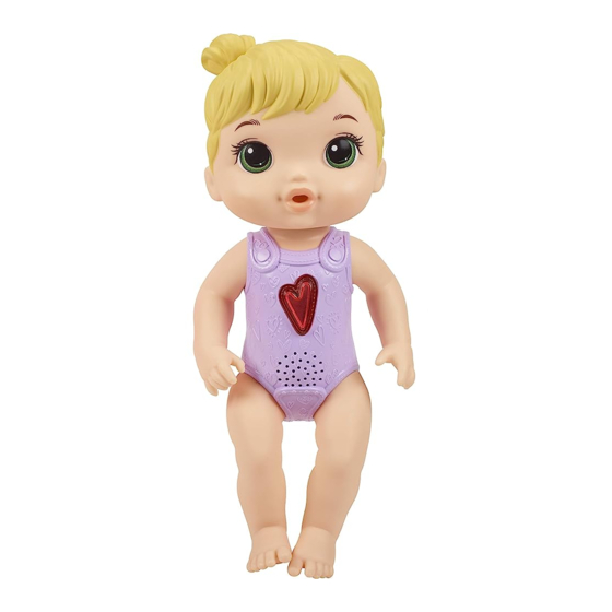 Hasbro baby alive Manual De Instrucciones