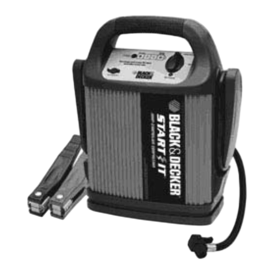 Black and Decker START-IT VEC012CBD Manual De Instrucciones