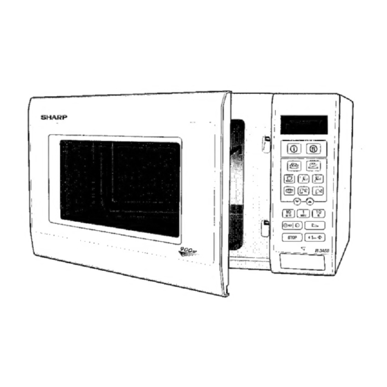Sharp R-3A56 Manual Del Usuario