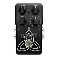 TC Electronic Trinity Reverb Manual Del Usuario