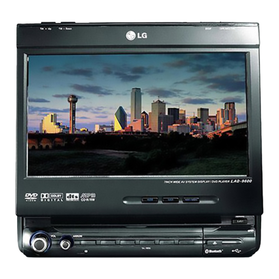 LG LAD-9600 Manuales