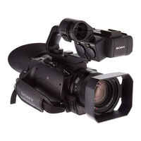 Sony PXW-Z90V Manual De Instrucciones