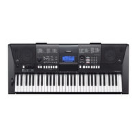 Yamaha PSR-E423 Guía De Referencia Rápida