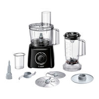 Bosch MultiTalent 3Plus MCM3P Serie Instrucciones De Uso