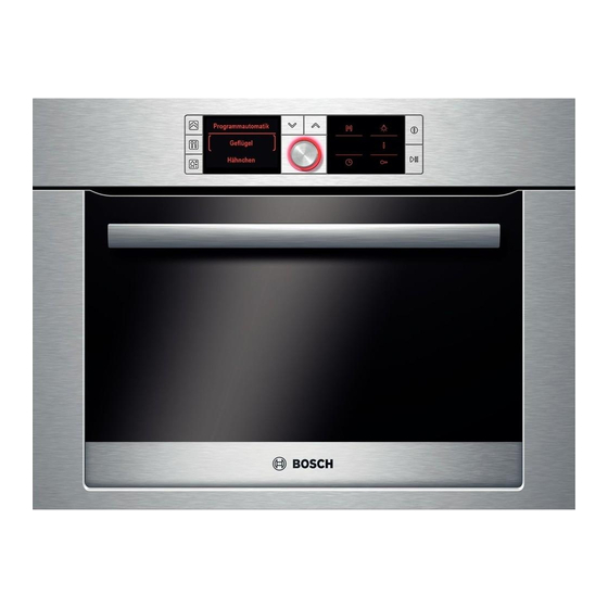 Bosch HBC26D553 Instrucciones De Uso