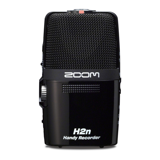 Zoom H2next Manuales