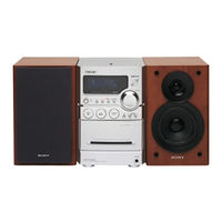 Sony CMT-NEZ3 Manual De Instrucciones