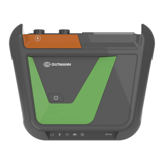 Hella Gutmann MT-HV Manual De Instrucciones